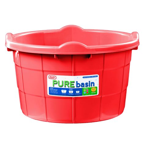 Zooey Pure Wash Basin Large - Red