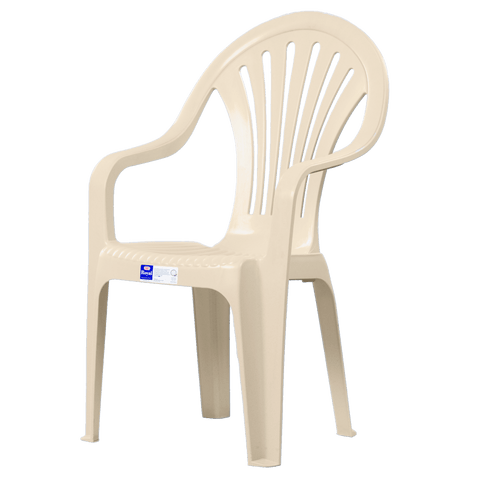 Zooey Royal Monoblock Chair - Beige