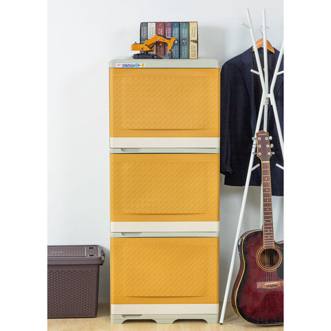 Zooey Star Box Rattan Trio 3 Layer