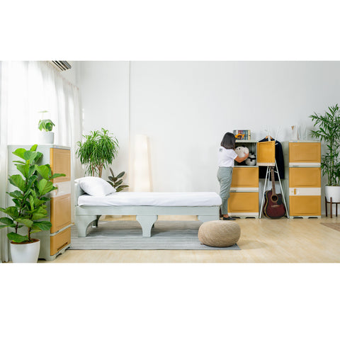 Zooey Star Box Rattan Trio 3 Layer