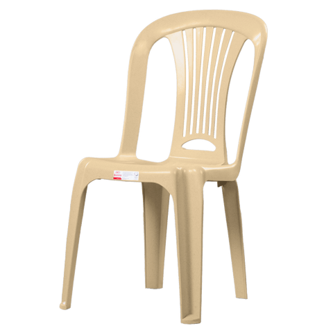 Zooey Supreme Monoblock Chair - Beige