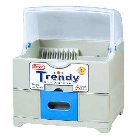 Zooey’s Trendy Dish Drainer 1 Drawer - Blue
